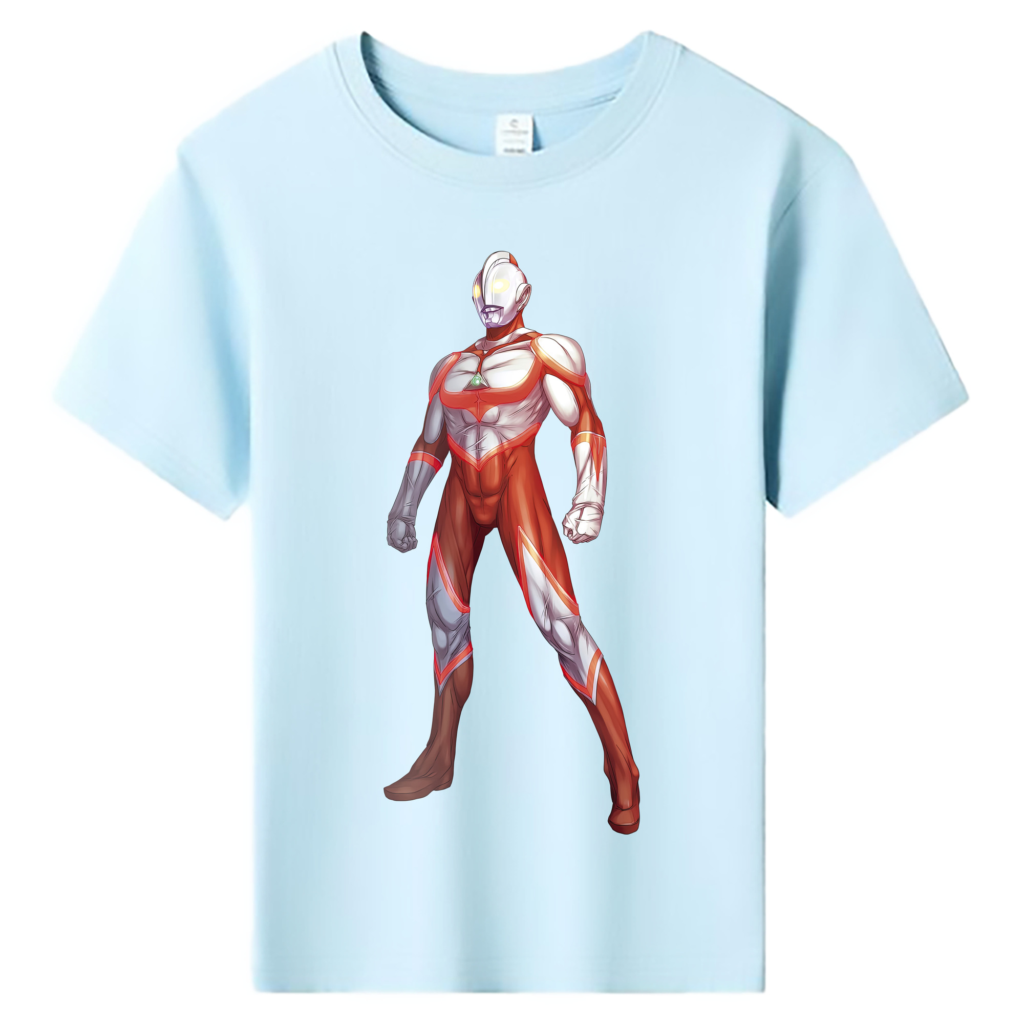 （画像用） ウルトラマン Ultraman 綿100％キッズTシャツ（フロントプリント）